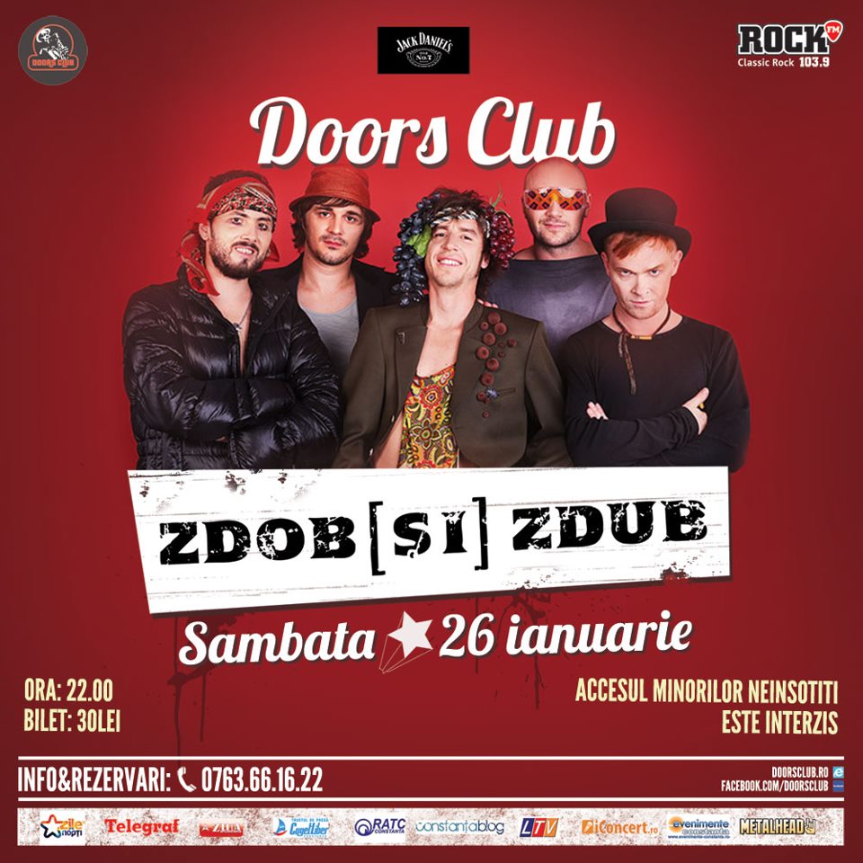 Moldovenii de la Zdob si Zdub canta in Constanta